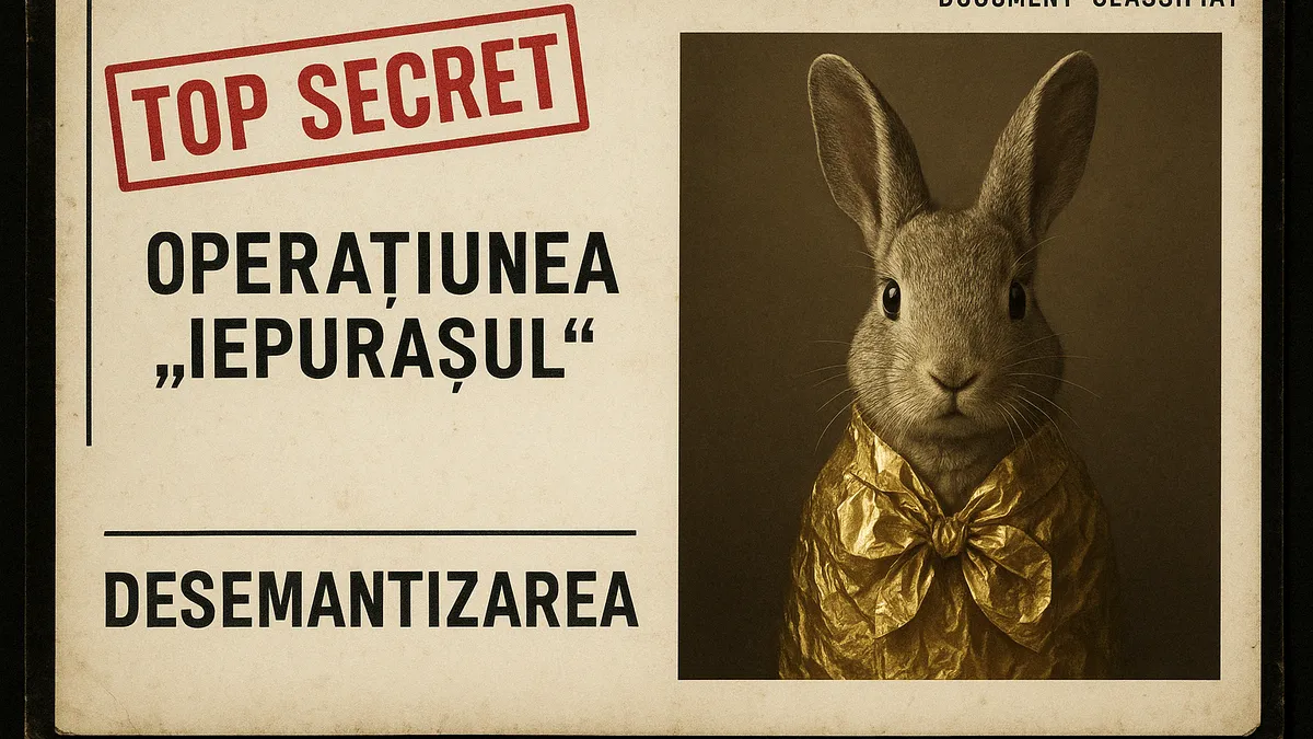 Am interceptat un dosar clasificat: operațiunea „IEPURAȘUL”!