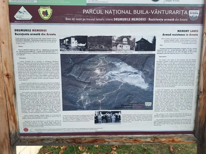 Eroism și credință pe Muntele Arnota, locul unde rezistența anticomunistă se împletește cu istoria unei mănăstiri domnești