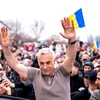 Sute de susținători, alături de Călin Georgescu la Călugăreni. Vizită cu mesaj religios: „Duminica pentru Dumnezeu și pentru familie”