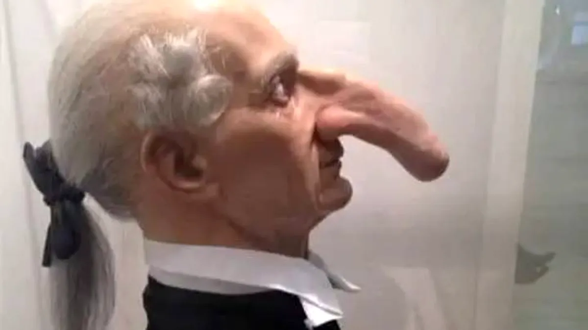 Recorduri ciudate. Omul cu cel mai mare nas din lume