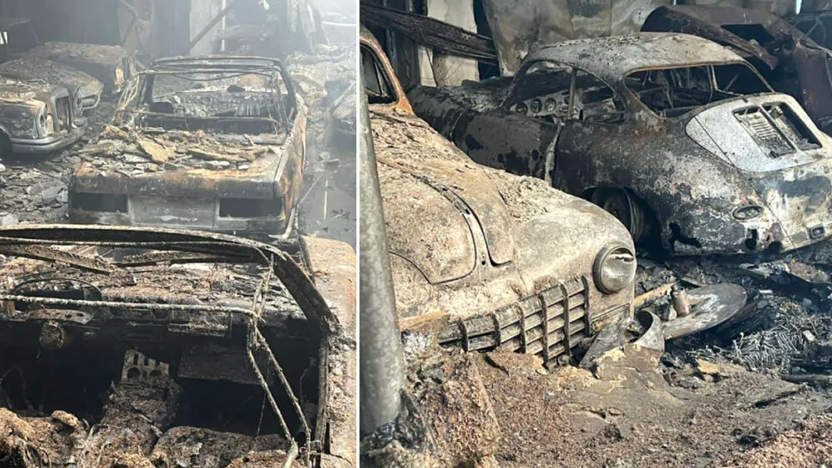 Cine este Cosmin Pavel, milionarul român care a pierdut, într-un incendiu, o întreagă colecție de mașini de epocă