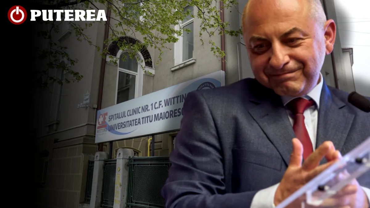 Cătălin Cîrstoiu, finul lui Băsescu, face presiuni uriașe să preia Spitalul Witting de la Ministerul Transporturilor