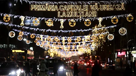 Topul municipiilor care dau cei mai mulți bani pe luminițele de Crăciun