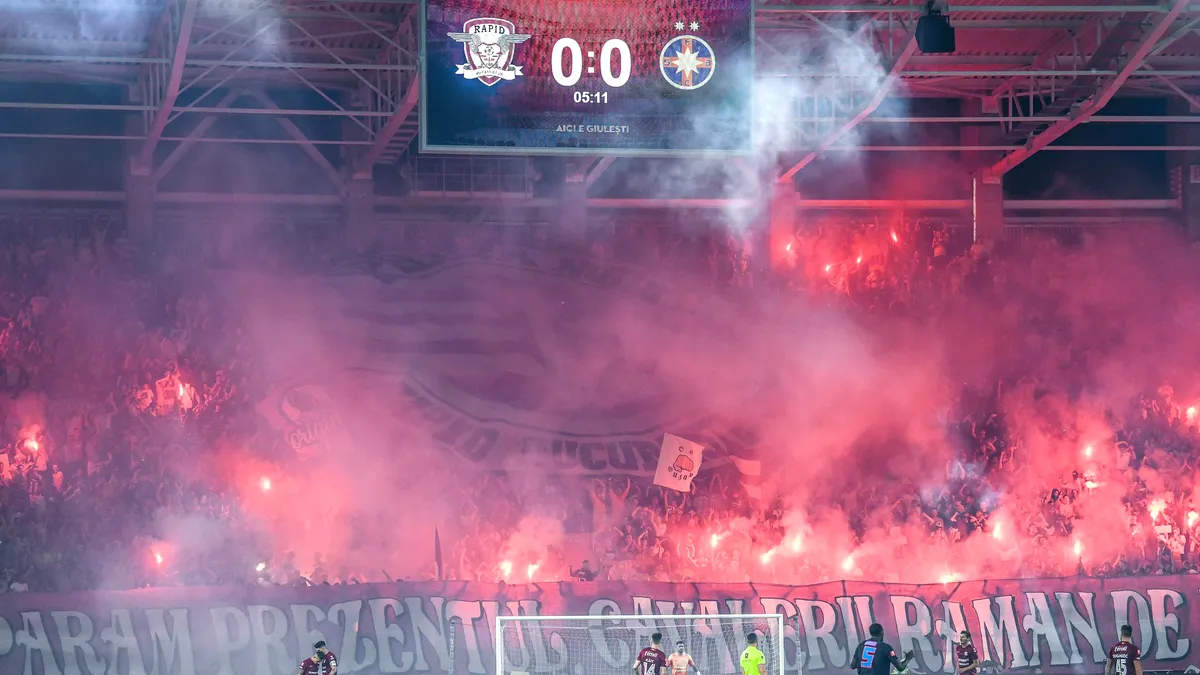 Cine va arbitra derby-ul Rapid-FCSB, din Superliga României