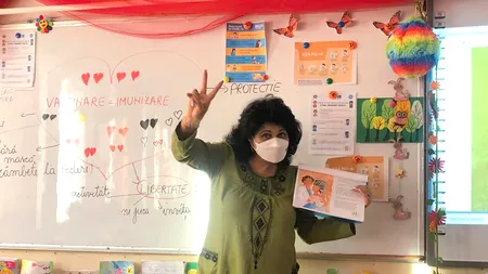 Învățătoarea amenințată cu moartea după o lecție UNICEF despre vaccinuri a primit un mesaj de susținere de la ministrul Educației