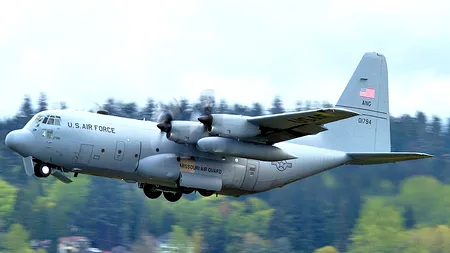 Un nou tip de C-130 Hercules a intrat în serviciul Forțelor Aeriene Române