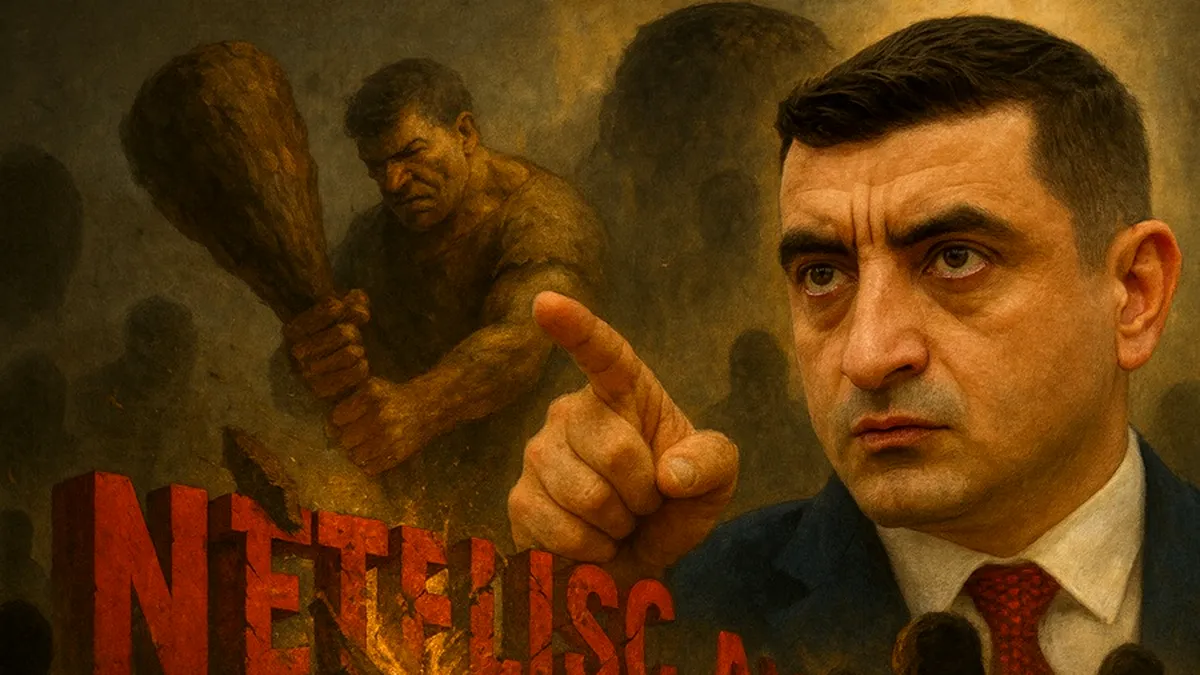 Simion și lupta cu Netflix: stand-up politic jenant, în regim AUR