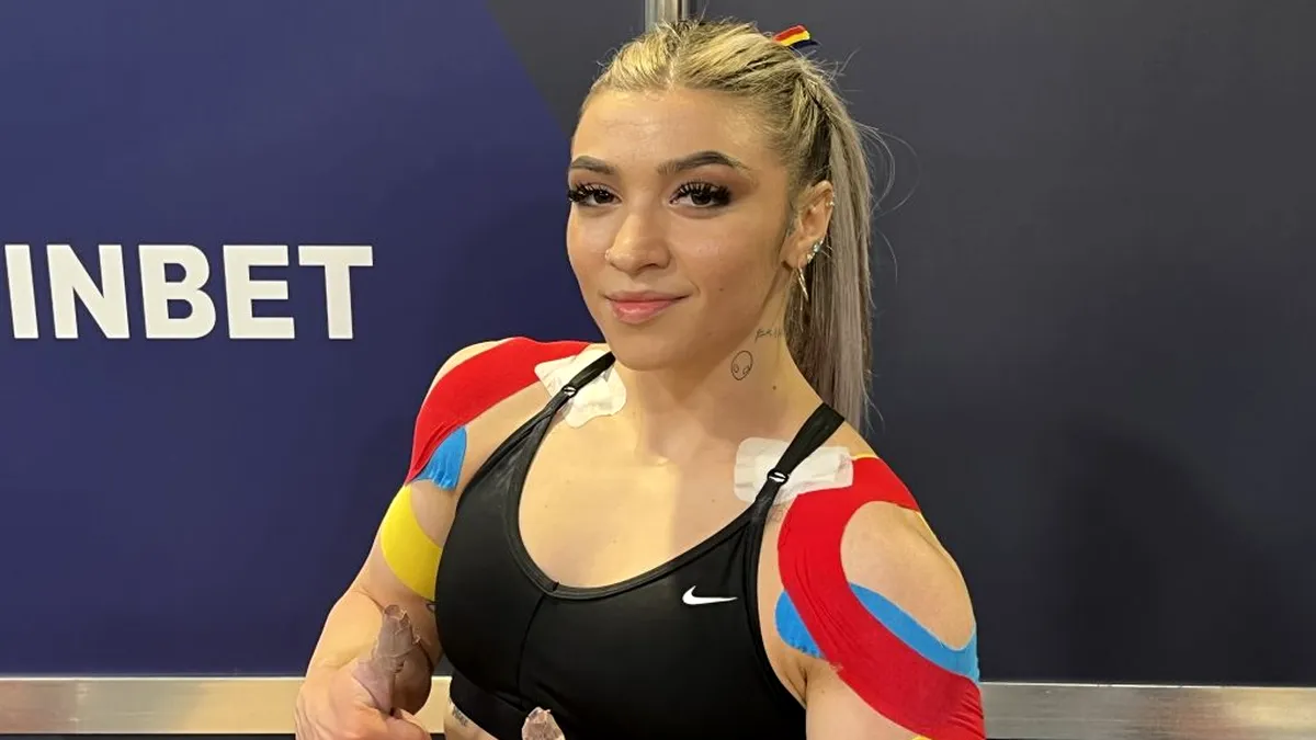 Performanță extraordinară pentru Mihaela Cambei. A cucerit trei medalii de aur la Europenele de haltere de la Chișinău