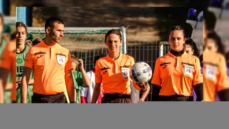 Tot mai multe fete aleg să ajungă arbitru de fotbal