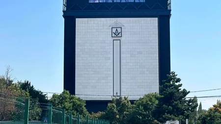 Un impunător templu masonic, ridicat în sectorul 1 al Capitalei. Construcția e aproape gata
