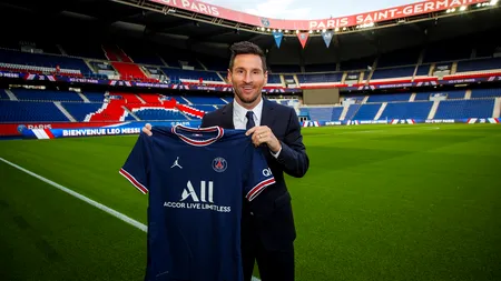 Lionel Messi a semnat cu PSG: 