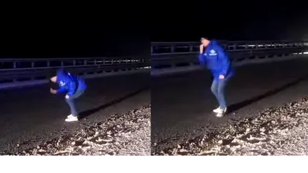 Prefectul de Buzău, gest șocant: a gustat sarea de pe șosele. Critică dur dezinteresul drumarilor: Ninge prea frumos ca să mai deranjeze zăpada (VIDEO)