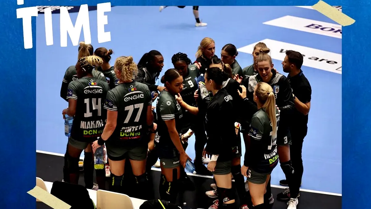 Victorie lejeră pentru CSM Bucureşti, în Liga Campionilor la handbal feminin