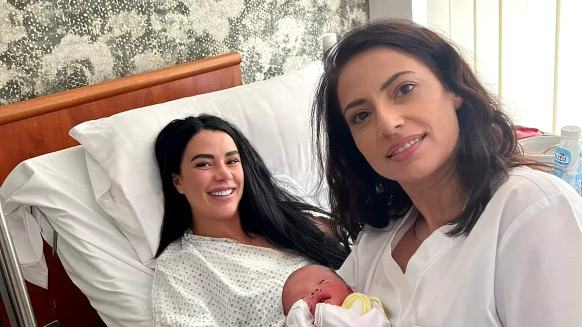 A născut Daniela Crudu! Prima poză cu fetița ei, Daiana Maria