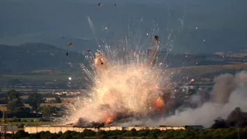Bulgaria – incendii la depozite de materiale pirotehnice