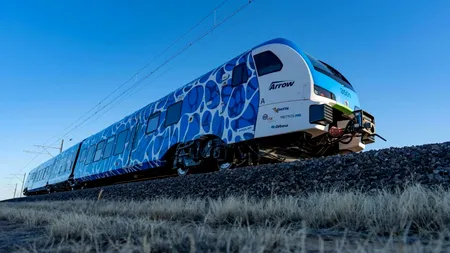 Un gigant mondial vrea să aducă primele trenuri cu hidrogen în România. Contractul este estimat la 400 de milioane de euro