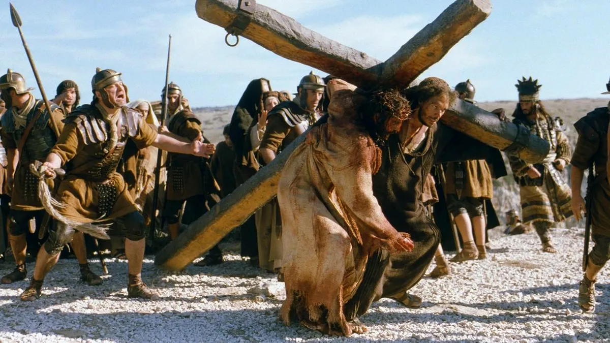 Actorul Jim Caviezel, Iisus din filmul 