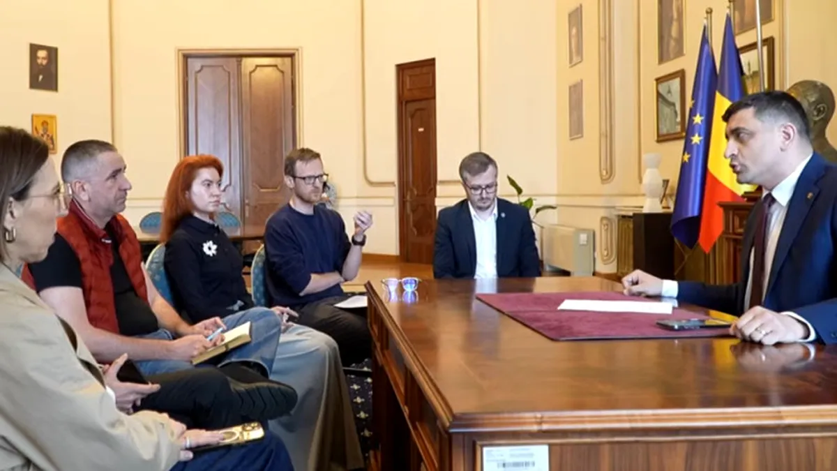 George Simion a explicat filmarea cu jurnaliștii Digi24 și absența de la dezbaterea electorală