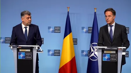 Marcel Ciolacu s-a întâlnit cu secretarul general NATO (Video)