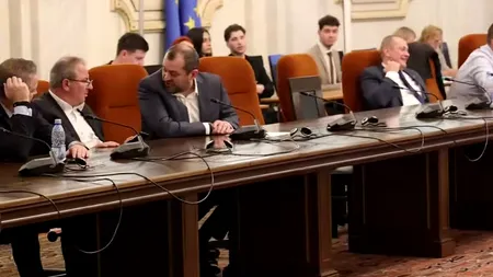 VIDEO | „Să nu fie un chatbot dl ministru”. Costinel-Bogdan Dumitru, așteptat aproape o jumătate de oră de comisiile parlamentare