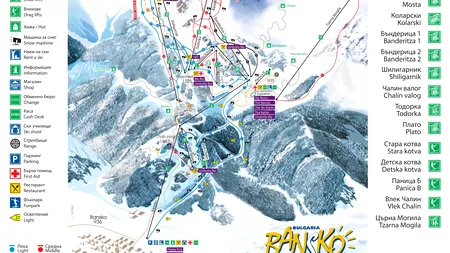 Pentru pasionați: Cât va dura sezonul de schi din celebra stațiune montană bulgară Bansko