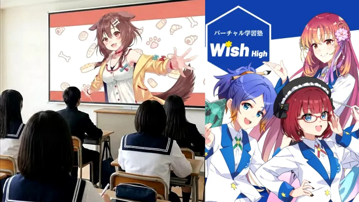 Se deschide prima școală cu profesori virtuali anime. Cât costă pe lună