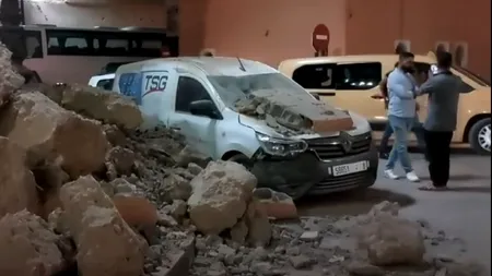 Cutremur Maroc. Autoritățile române, contact strâns cu cele marocane şi sunt gata să ofere asistență