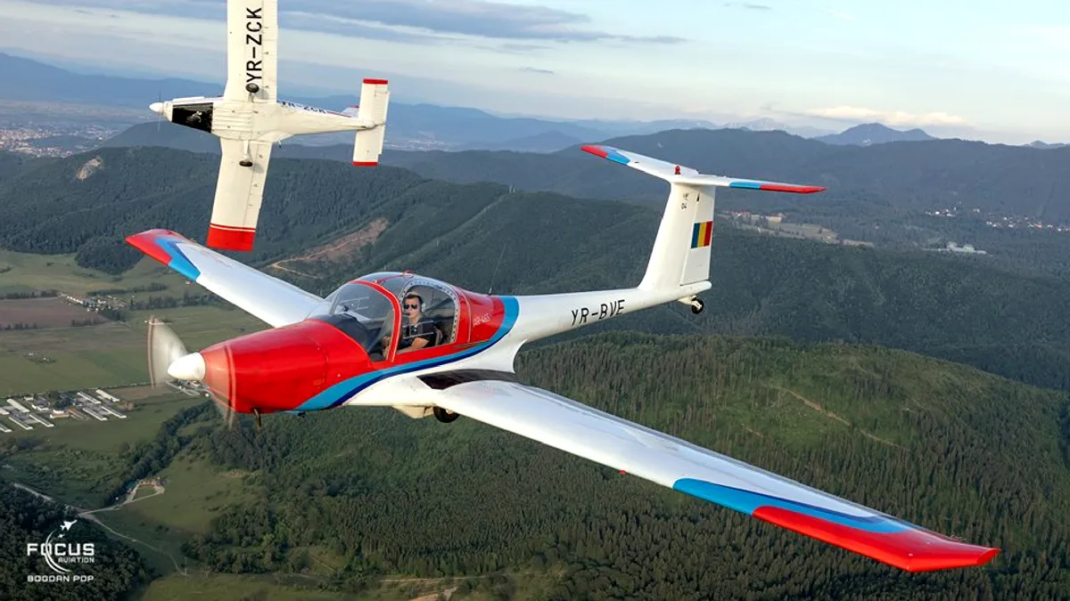 Accident aviatic pe aerodromul Strejnic din Prahova