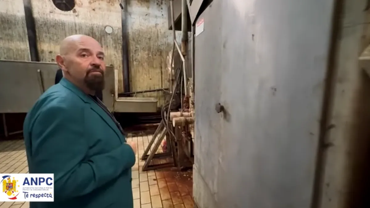 Piedone descinde în abatorul groazei: mizerie cruntă, rugină și carne în condiții șocante la Picofarm Popești-Leordeni