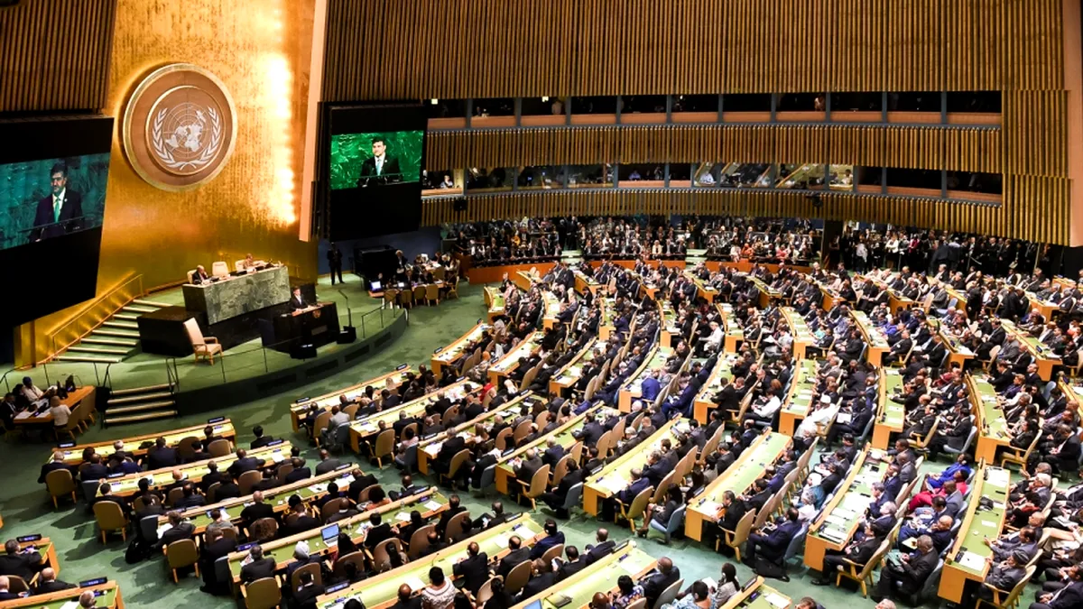 Cine i-a împiedicat pe reprezentanții României să ia cuvântul la ONU