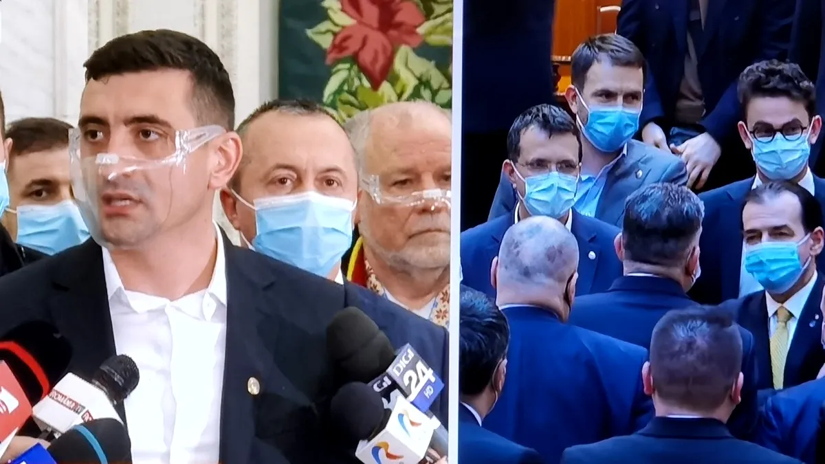Primul circ cu AUR în Parlament: Tentativă de blocare a numirii președintelui Camerei Deputaților