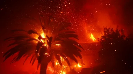Un peisaj de război: Zona de coastă de lângă Los Angeles e toată scrum - HĂRȚI+FOTO+VIDEO
