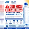 Cod roșu de caniculă și temperaturi extreme. Apă Ilfov explică ce trebuie să facă cetățenii ca să se protejeze