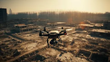 Trei drone neidentificate au survolat Baza 57 „Mihail Kogălniceanu”