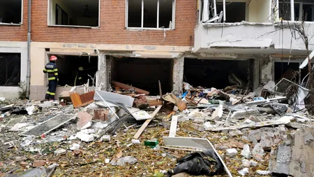 Explozie într-un bloc din centrul Galațiului (VIDEO-FOTO)