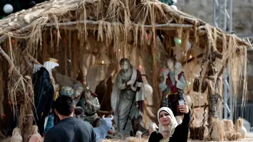 Locul nașterii lui Iisus se pregătește pentru Crăciun după doi ani de tăcere