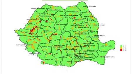 DOCUMENT Cum va începe școala? Ministerul Sănătății a publicat harta epidemiologică pentru fiecare localitate în parte: 43 de localități, în scenariul roșu