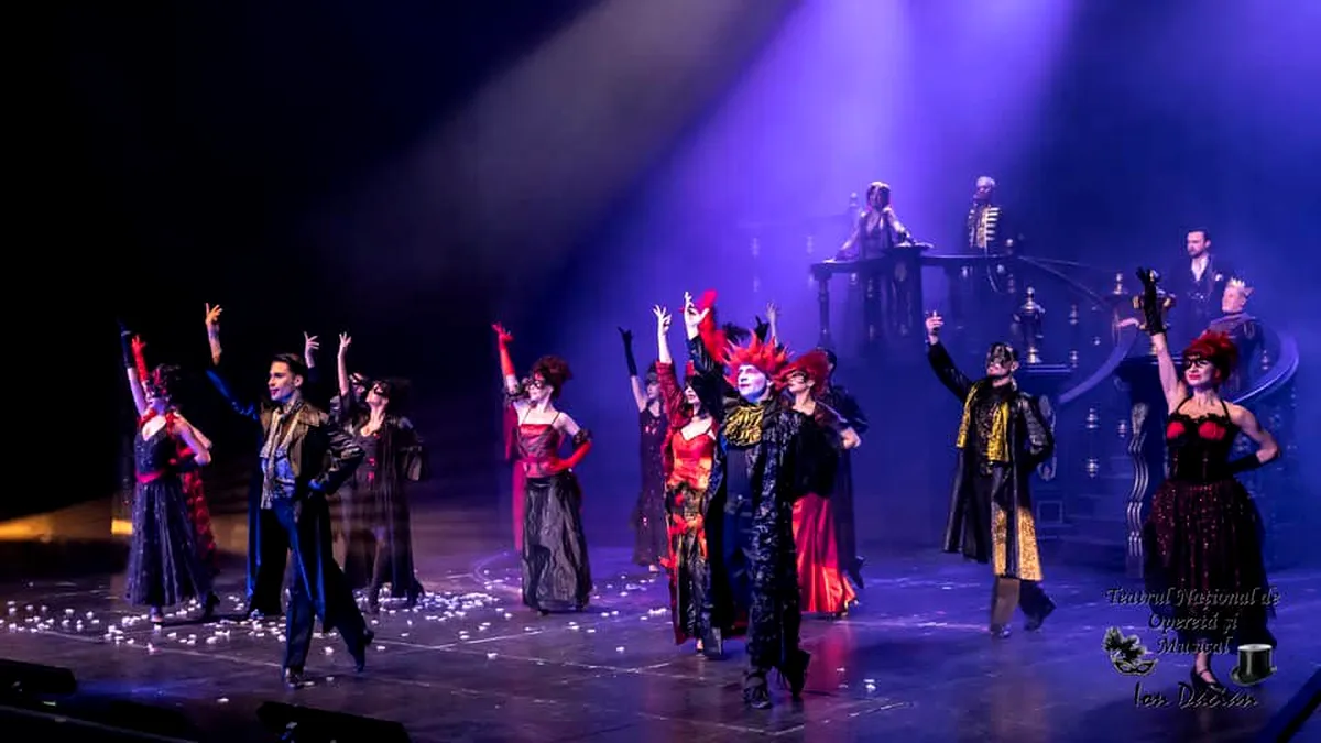 Celebrul musical „Rebecca” se joacă din nou la Teatrul Naţional de Operetă şi Musical „Ion Dacian” pe 5 şi 6 aprilie