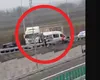 Nu ne potolim: Primul accident pe autostrada nouă, la o oră de la inaugurare
