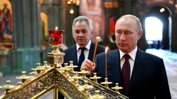 Putin a mers la biserică şi s-a rugat pentru Trump