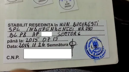 Noi reguli pentru persoanele care nu locuiesc la adresa din buletin