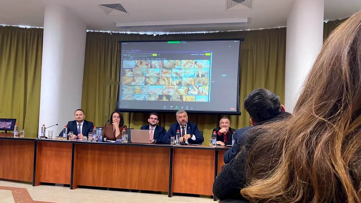 Colaj pornografic la o dezbatere a Ministerului Cercetării despre securitatea cibernetică