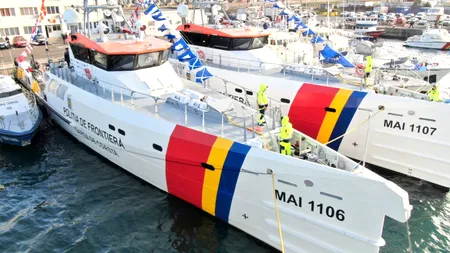Garda de Coastă are două noi nave de patrulare pentru gestionarea fenomenului migraționist