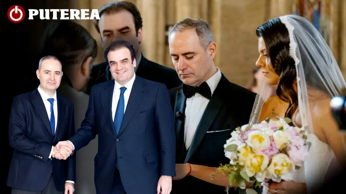 Ce a scris Alexandru Nazare pe Facebook, la o zi după cununia religioasă. Cine au fost nașii ministrului Finanțelor