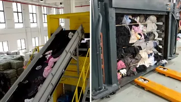 Robot cu AI sortează 100 kg de haine în 2-3 minute. Tehnologia, testată în China