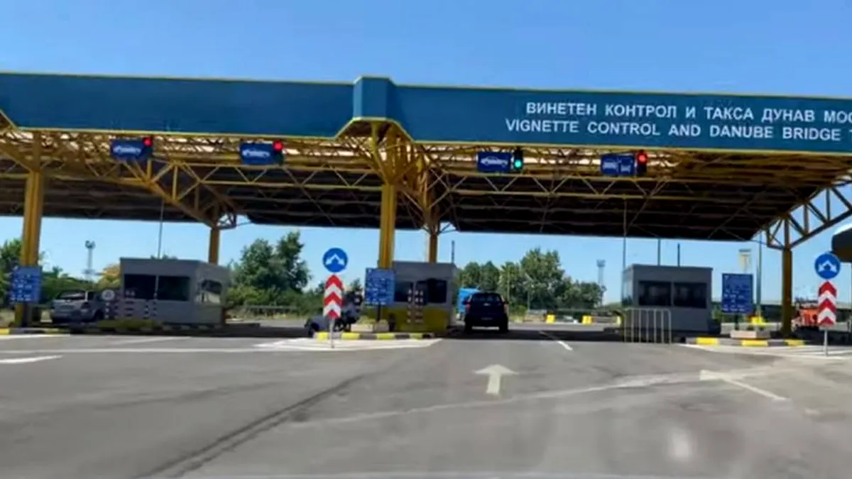 Frontiera Giurgiu - Ruse, blocată, astăzi, de protestele bulgarilor