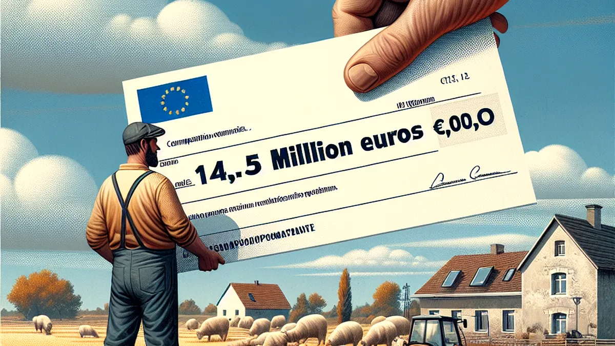 Statul trebuie să-i dea unui fermier zeci de milioane de euro pentru că Autostrada A7 îi ruinează afacerea