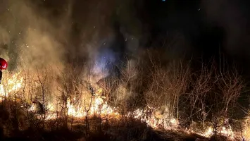 Maramureșul cuprins de flăcări. O femeie a murit în incendiul de vegetație pe care l-a provocat ea însăși. (Video)