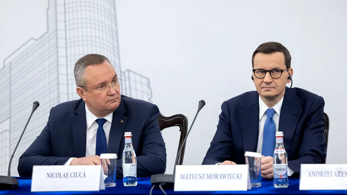 Nicolae Ciucă: Am confirmat în ședința comună de Guvern cu Polonia, planul de acțiune pentru 2022-2026