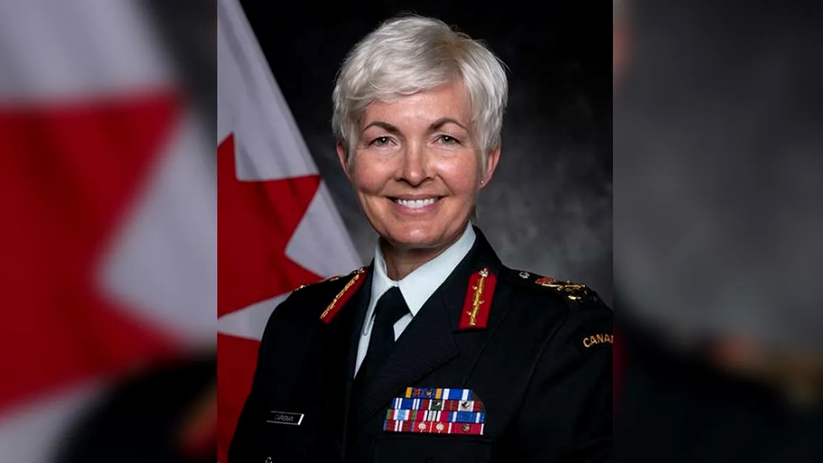 Moment istoric în Canada: O femeie este numită în fruntea armatei